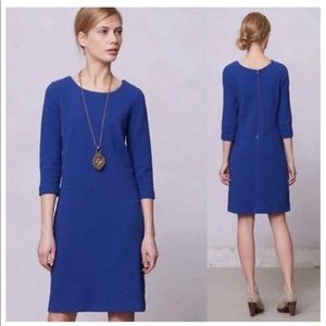 Ganni royal blue dress